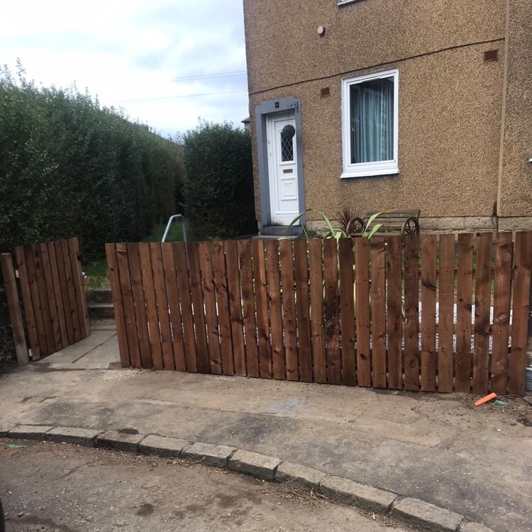Fence in Ayrshire